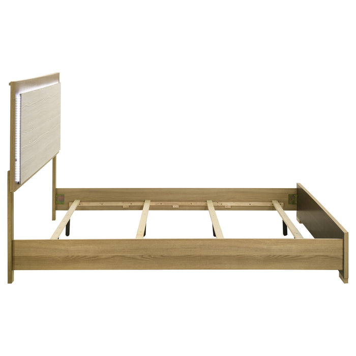 Hyland Panel Bed with LED Lighting