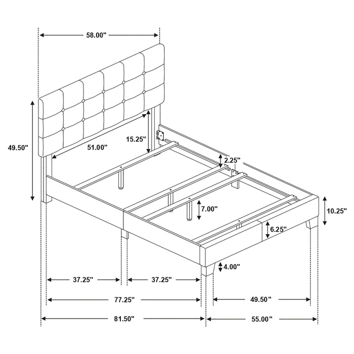 Mapes Panel Bed