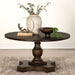 Morello Round Coffee Table with Pedestal Base Coffee image