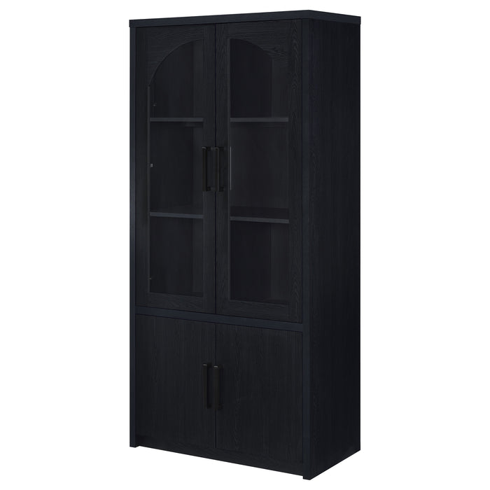 Riva Tall Display Cabinet with LED Lighting
