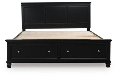 Lanolee Panel Storage Bed