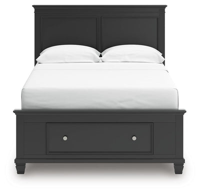 Lanolee Panel Storage Bed