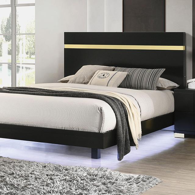 Lillestrom Bed Black