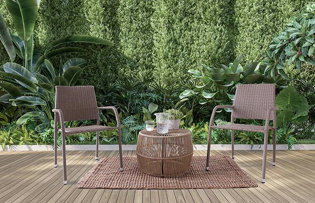 Elani 4 PC. Patio Conversation Set