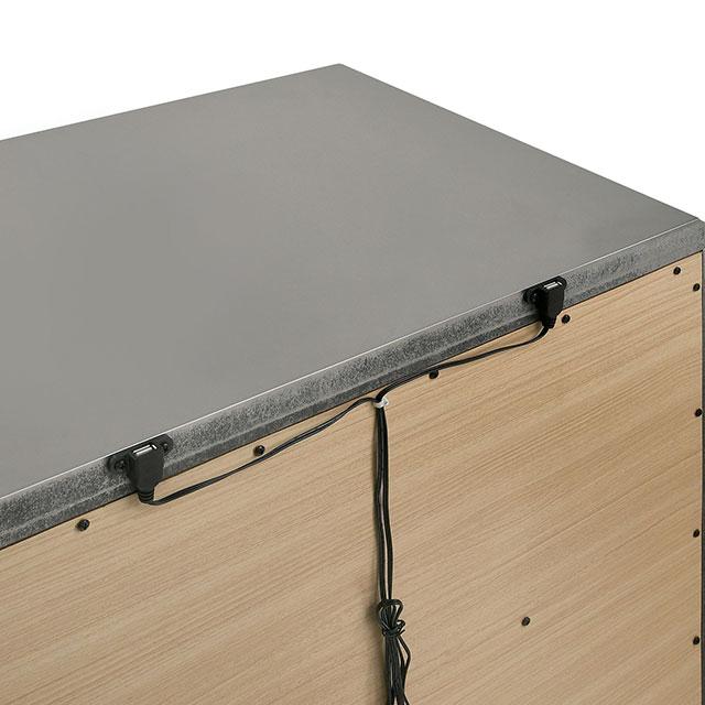 Emmeline Bed Silver & White