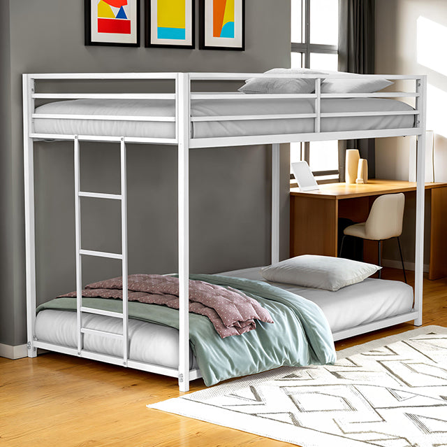 Rothwell Metal Bunk Bed Twin/ Full