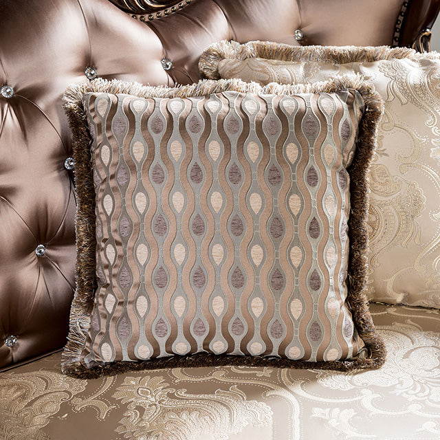 Albacete Sofa Campage & Walnut